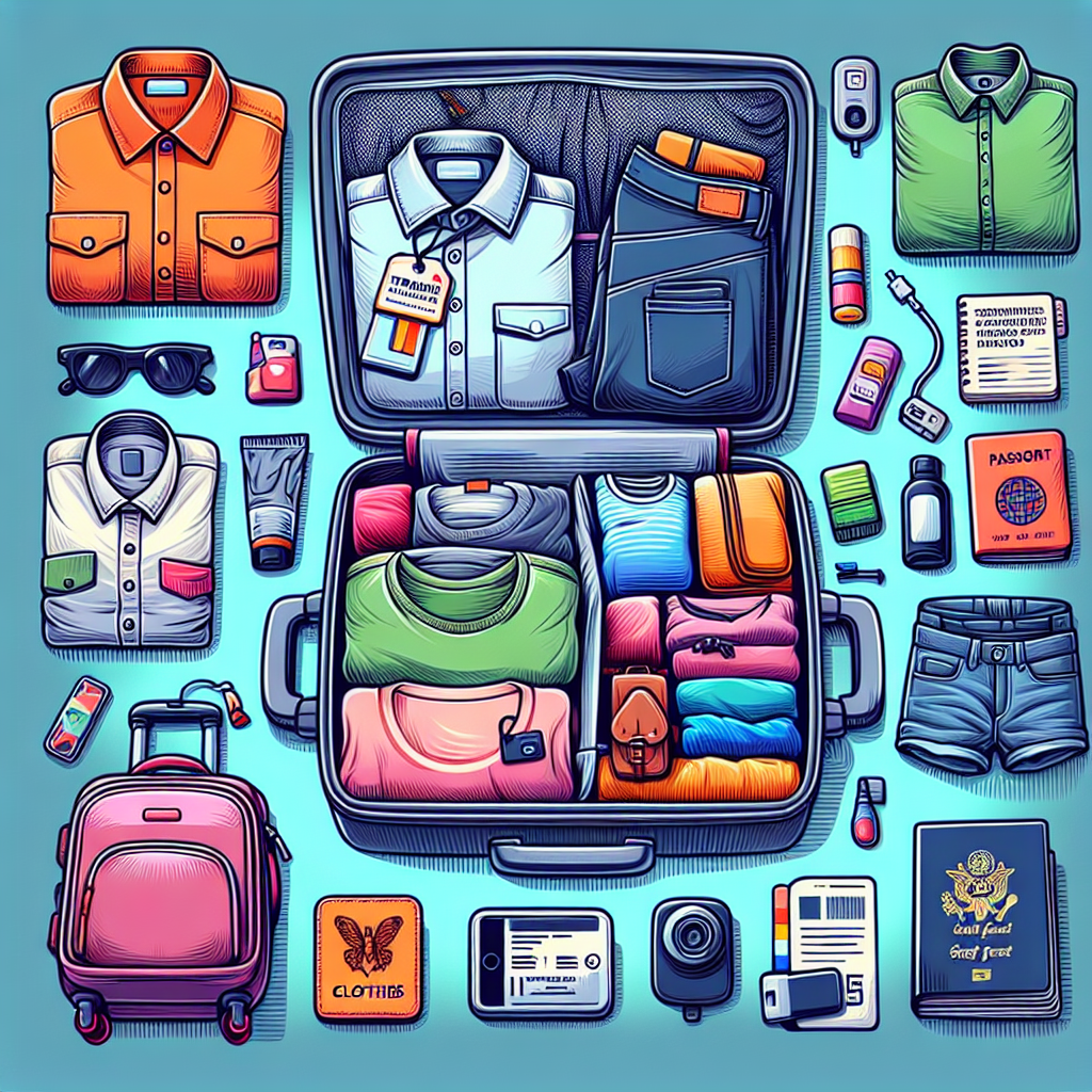 Co spakować na wyjazd – lista rzeczy