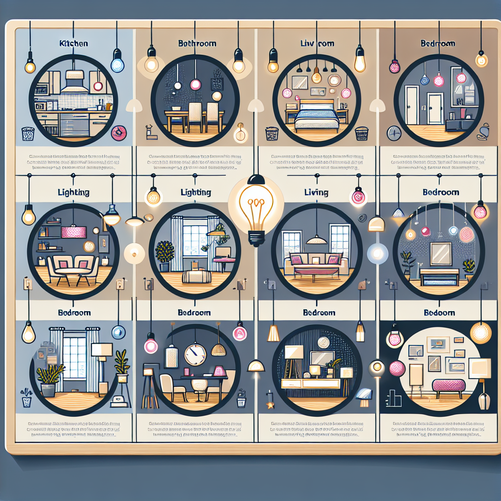 Jak dobrać oświetlenie do różnych pomieszczeń