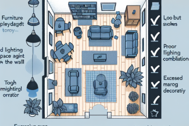 Najczęstsze błędy w aranżacji wnętrz