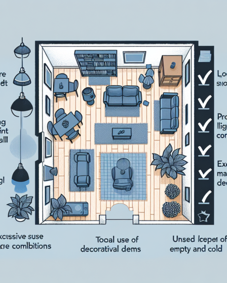 Najczęstsze błędy w aranżacji wnętrz