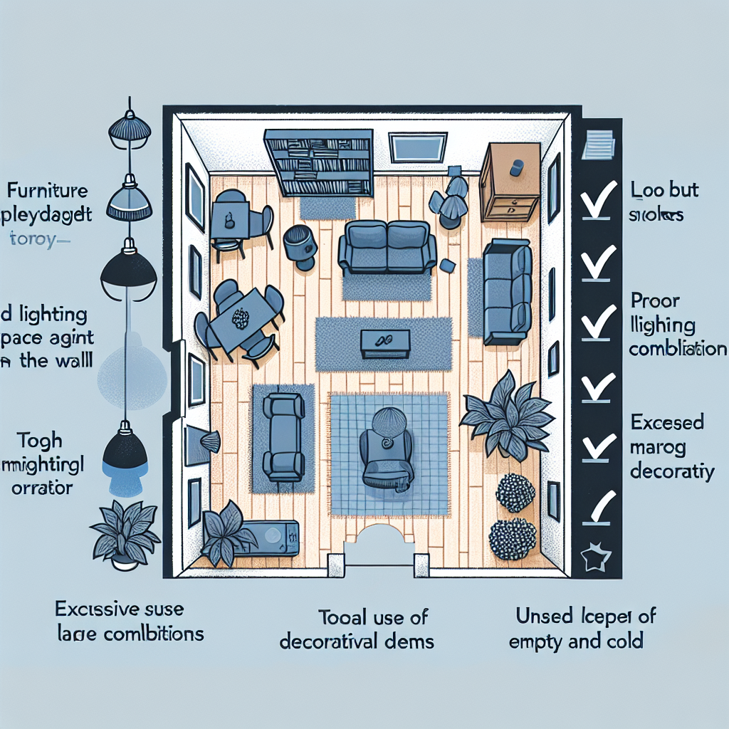 Najczęstsze błędy w aranżacji wnętrz